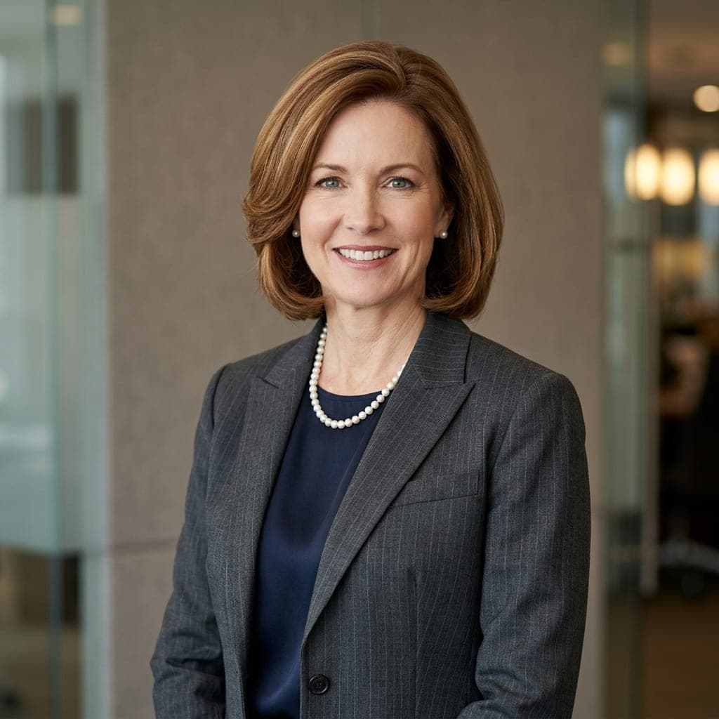 Portrait of Sarah Whitfield, Founding Partner at Crestline Global Partners